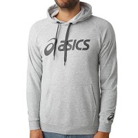 Sudadera Asics Performance Logo Grande Gris