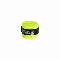 Blister Black Crown Perforado Amarillo Fluor 3 Overgrips