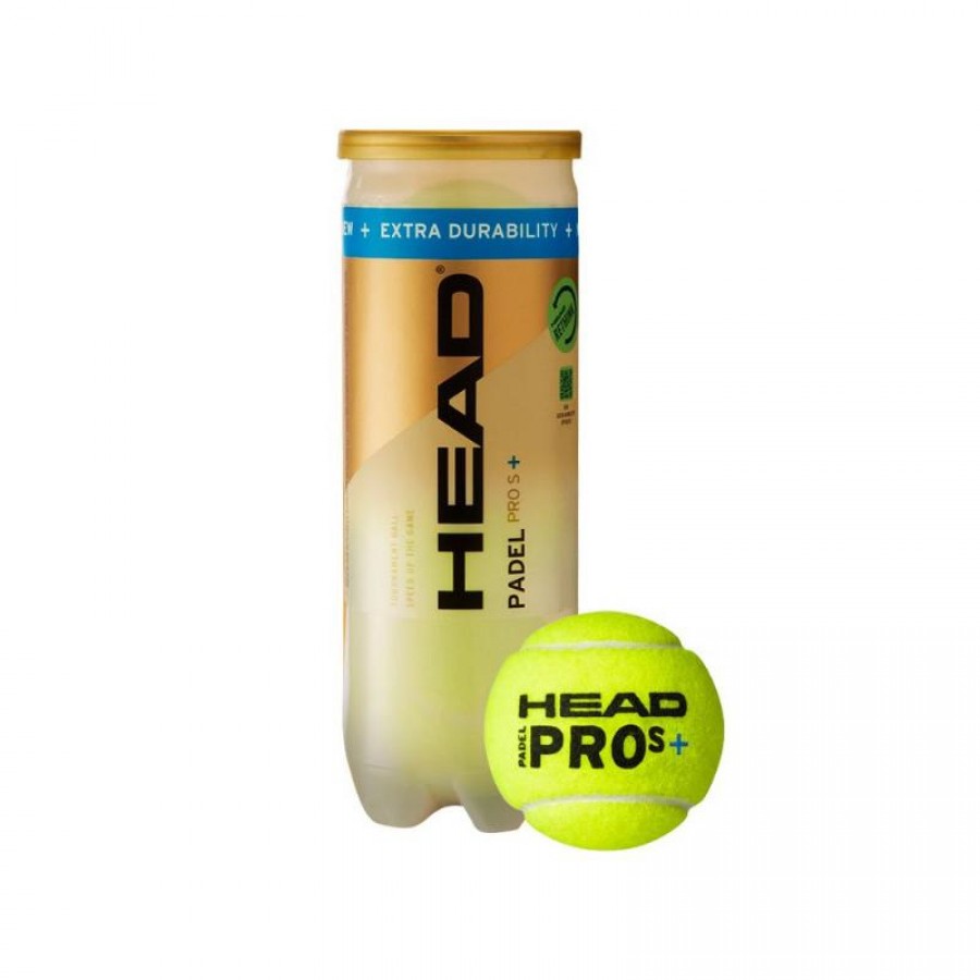 Lata de 3 bolas Head Padel Pro S+