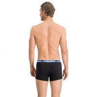 Boxers Head Basic Preto Azul 2 Unidades