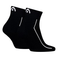 Calcetines Head Performance Quarter Negro 2 Pares