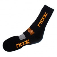 Calcetines Nox Pro Negro Naranja 1 Par - Barata Oferta Outlet