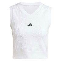 Camiseta Feminina Adidas Crop Top Pro Branca