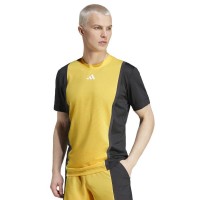 Adidas Freelift Pro T-Shirt Yellow Black