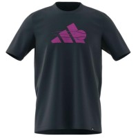 Camiseta Adidas Graphic Azul Aurora