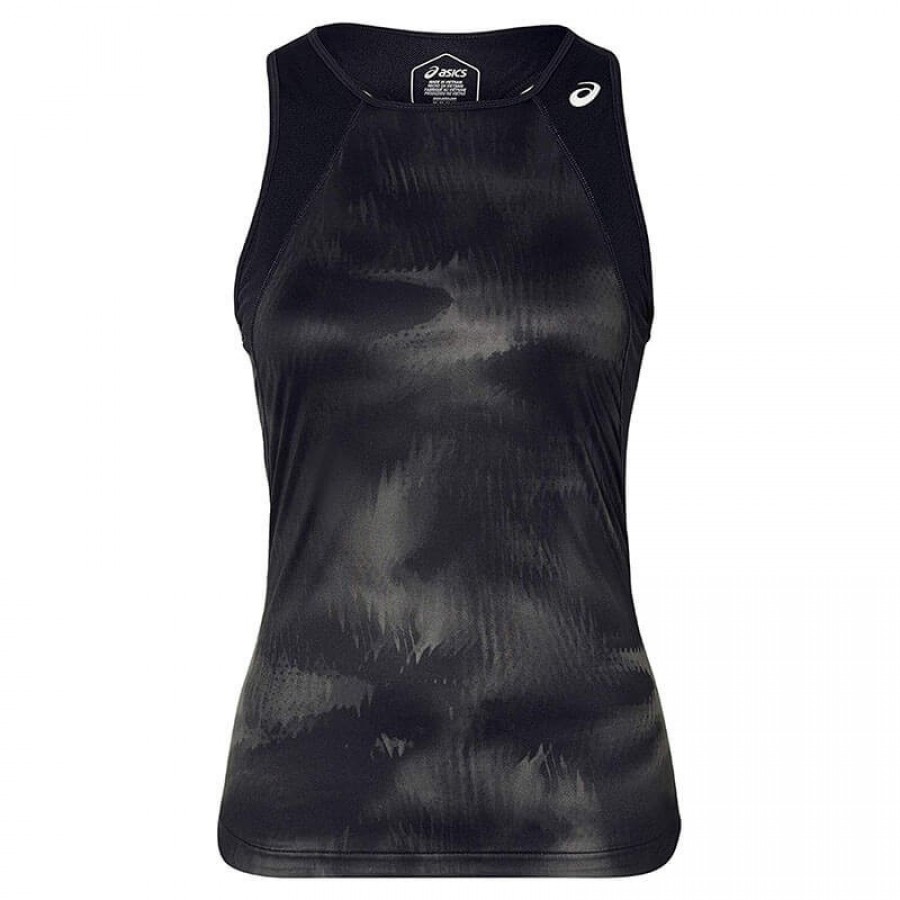 Asics Club Grafica Performance T-Shirt Nera