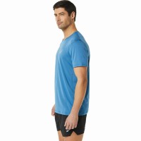 Camiseta Asics Core SS Top Azul Gris