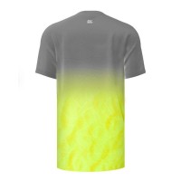 Camiseta Bidi Badu Beach Spirit Gris Amarillo Neon