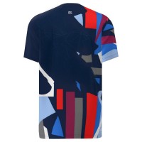 Camiseta Bidi Badu New York Azul Escuro Vermelho