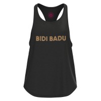 Camiseta Bidi Badu Paris Chill Negro Dorado Mujer