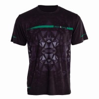 Camiseta Black Crown Atlanta Negro Verde