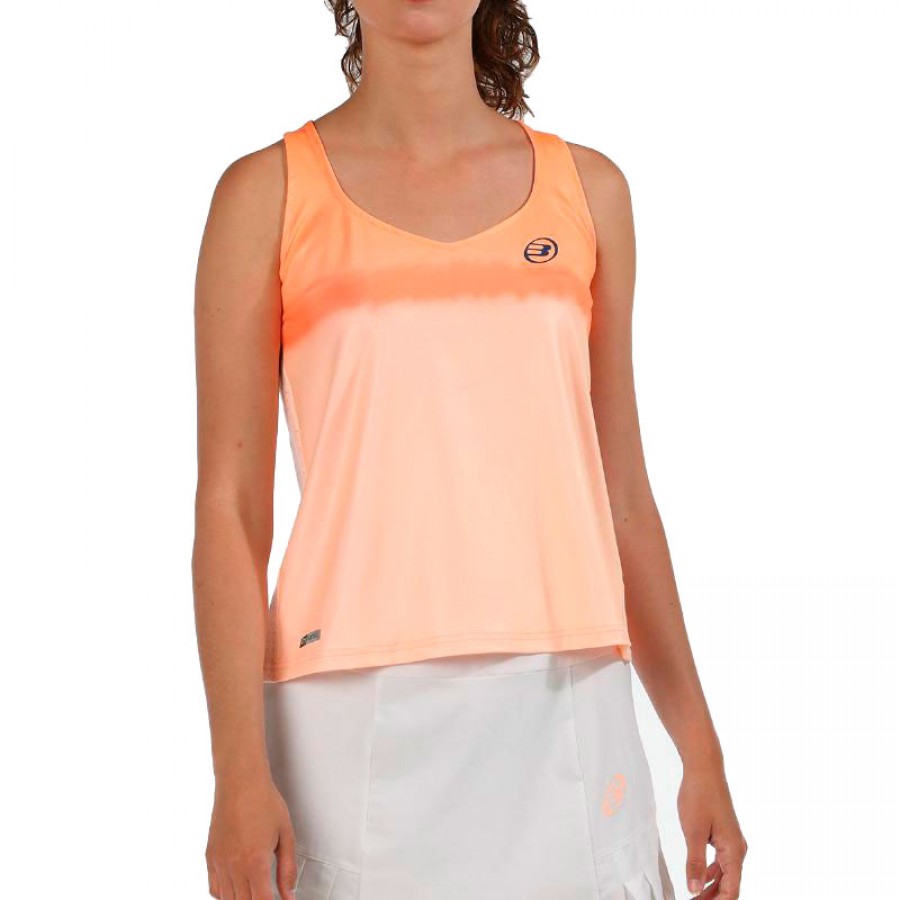 Camiseta Bullpadel Eguz Salmon Fluor