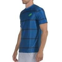 Camiseta azul profunda Bullpadel Maurin