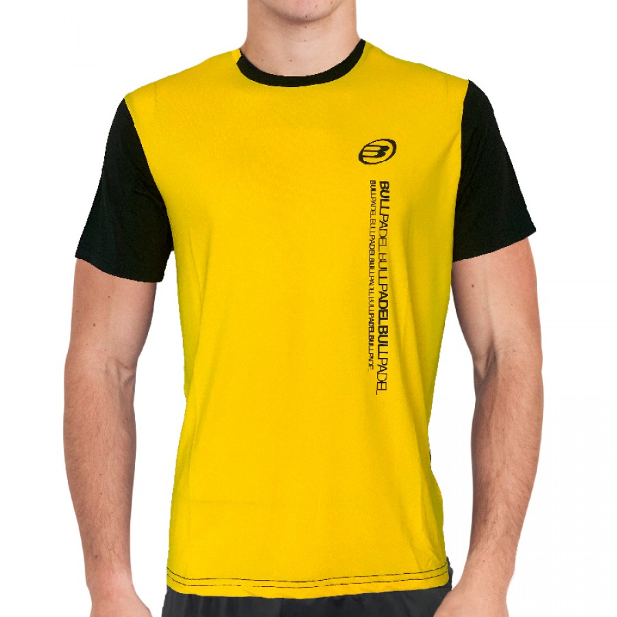 Bullpadel Smash Giallo Limone Fluor T-Shirt