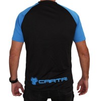 Camiseta Cartri Match Preto Azul