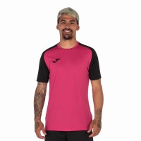 Camiseta Joma Academy IV Fuchsia Preta