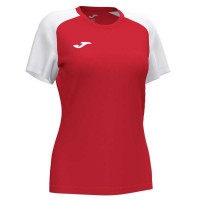 Camiseta Feminina Joma Academy IV Vermelho Branco