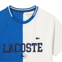 T-Shirt Lacoste Daniil Medvedev Azul Branco