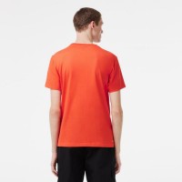 Camiseta Lacoste Sport Algodon Ecologico Orange