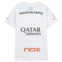 Camiseta Nox Agustin Tapia Sponsors AT10 Blanco 2024