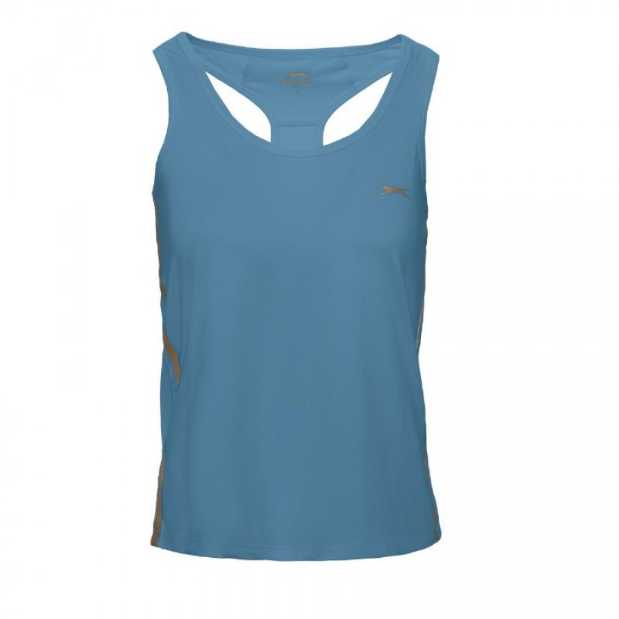 Slazenger Ana Blu Maglietta Donna