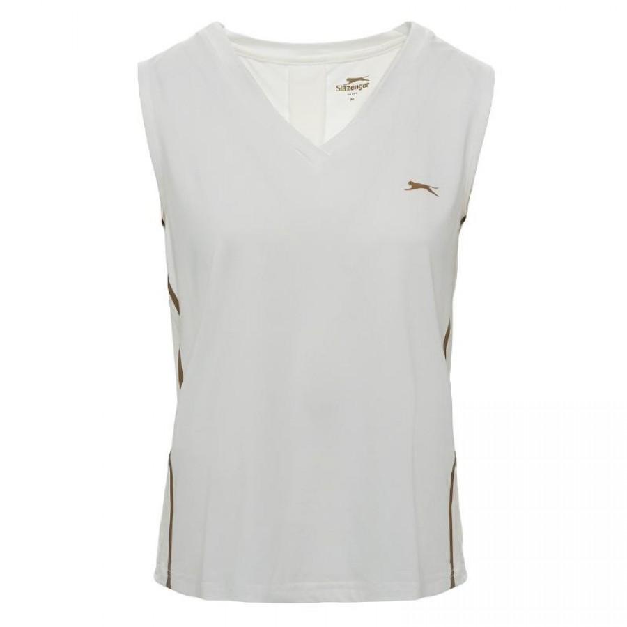 Camiseta Slazenger Lola Blanco Mujer