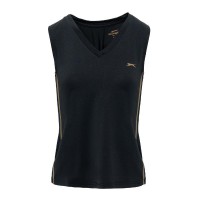 Slazenger Lola Nero Maglietta Donna