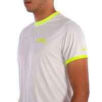 Camiseta Softee Galaxy Blanco Amarillo Fluor