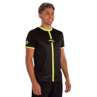 Camiseta Softee Tipex Preto Amarelo Fluor