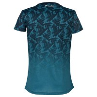 T-shirt Tecnifibre X-Loop Azul Teal para mulher