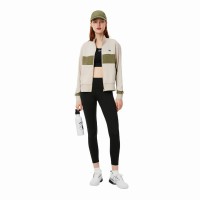 Chaqueta Lacoste Ultra Dry Gris Verde Kaki Mujer