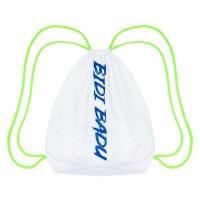 Corta-vento Bidi Badu Mace Branco Verde Neon