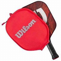 Funda Pickleball Wilson Rojo Gris