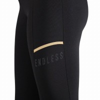 Leggings Endless Cross Pocket Preto Ouro