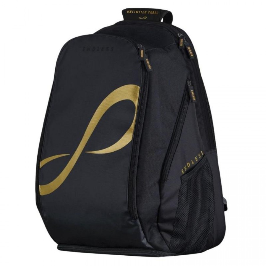 Mochila Endless Icon Negro Oro