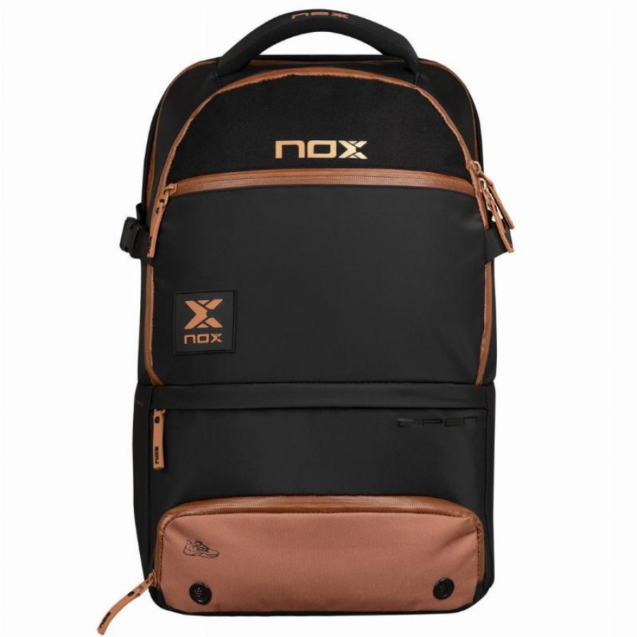 Mochila Nox AT10 Luxury Open Series Negro Marron