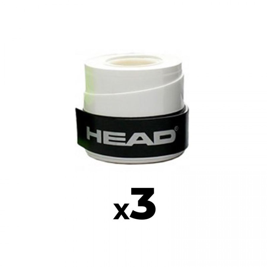 Overgrips Head Xtreme Soft White 3 Unità - Barata Oferta Outlet