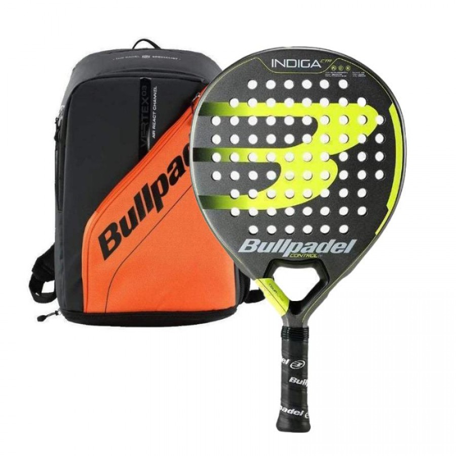 Pack Bullpadel Indiga Raquette de controle