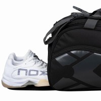 Borsa per racchette da padel Nox Street Series nera grigia