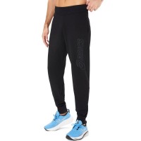 Asics Logo Black Gray Pants