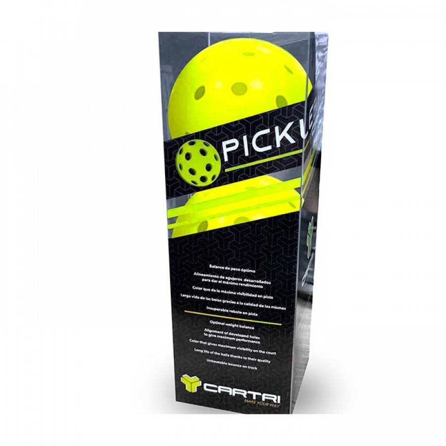 Pickleball Cartri Ball 3 unites