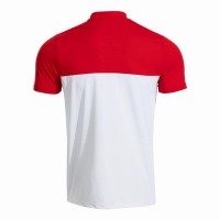 Joma A1 Polo Padel Branco Vermelho