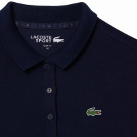 Polo Lacoste Pique Azul Marinho para Mulheres