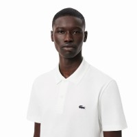 Polo Lacoste Regular Fit Algodon Blanco