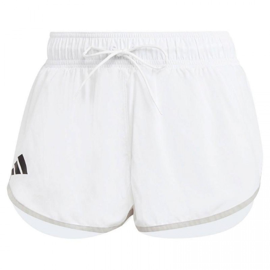 Short Femme Adidas Club Blanc Noir