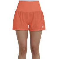 Pantaloncini da donna Bullpadel Pol Grapefruit