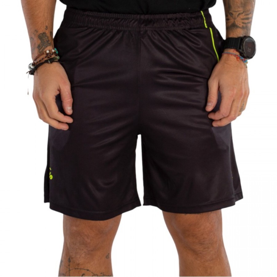 Vibora Noir Mamba X Anniversary Short Noir Jaune Fluor