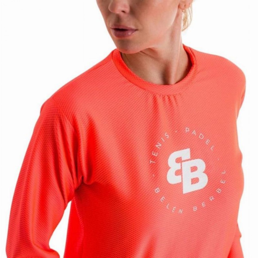 Sudadera BB Texture Coral