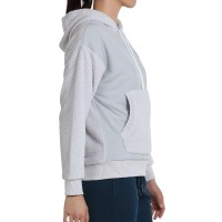 Sudadera Bullpadel Neda Gris Perla