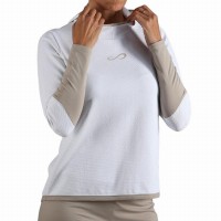 Sudadera Endless Breath Line Blanco